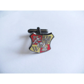 Custom Shield Shape Metal Cufflinks (GZHY-XK-002)